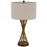Cal Lighting Urban 1 Lt Table Lamp, Rustic Gold
