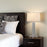 Cal Lighting Lakewood 1 Lt Table Lamp, Brushed Steel