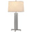 Cal Lighting Lakewood 1 Lt Table Lamp, Brushed Steel