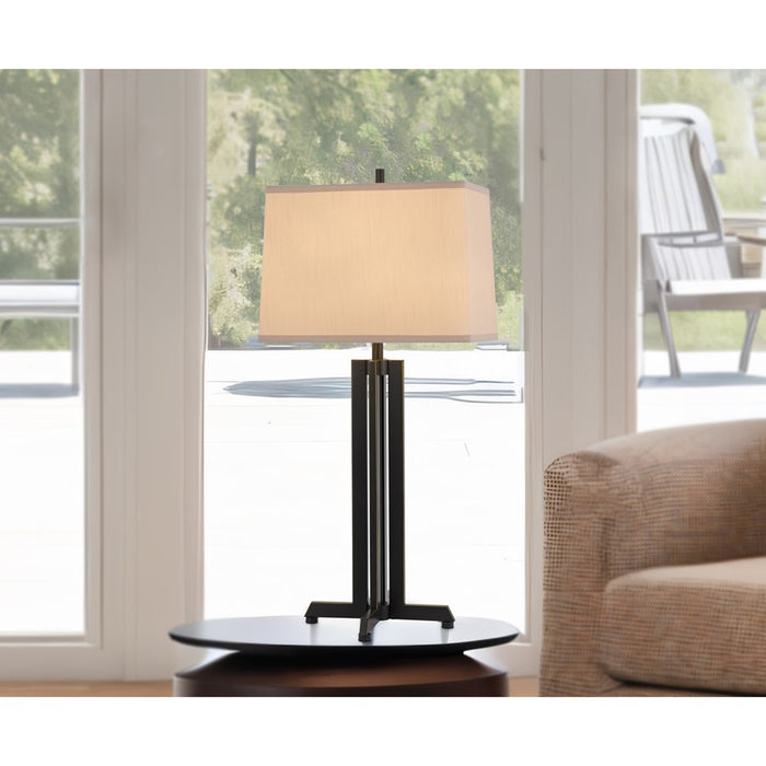 Cal Lighting Lakewood 1 Lt Table Lamp, Oil Rubbed Bronze