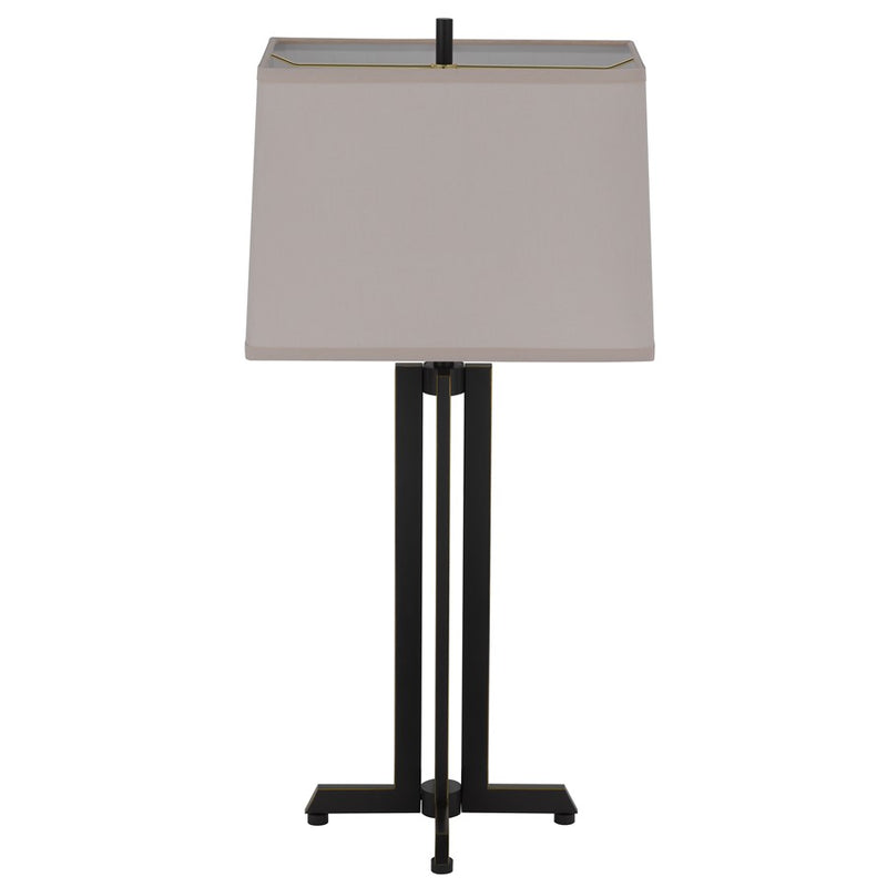 Cal Lighting Lakewood 1 Lt Table Lamp, Oil Rubbed Bronze
