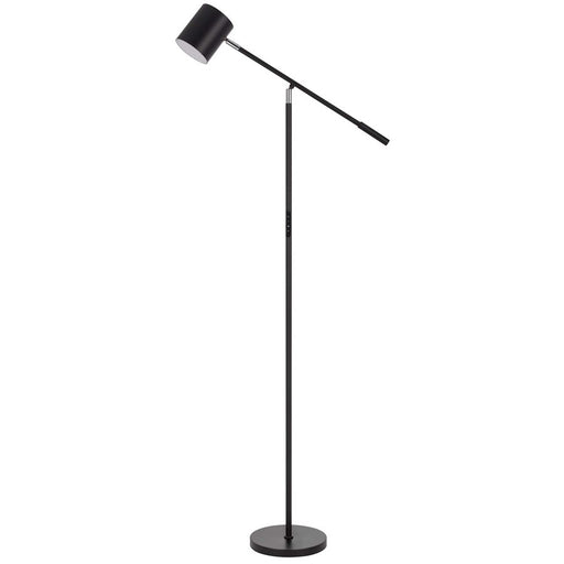 Cal Lighting Racine 1 Lt Floor Lamp, Black - BO-3217FL