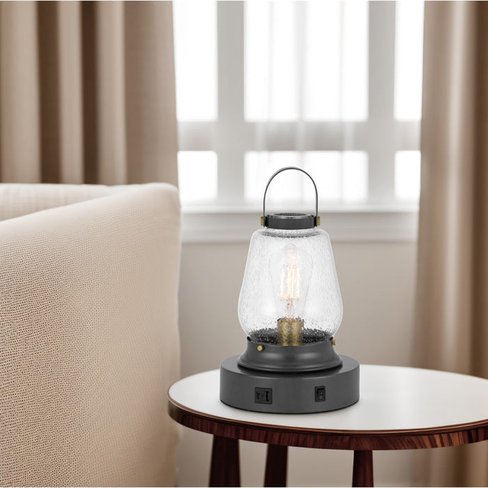 Cal Lighting Terri 1 Lt Accent Lamp, Dark Bronze