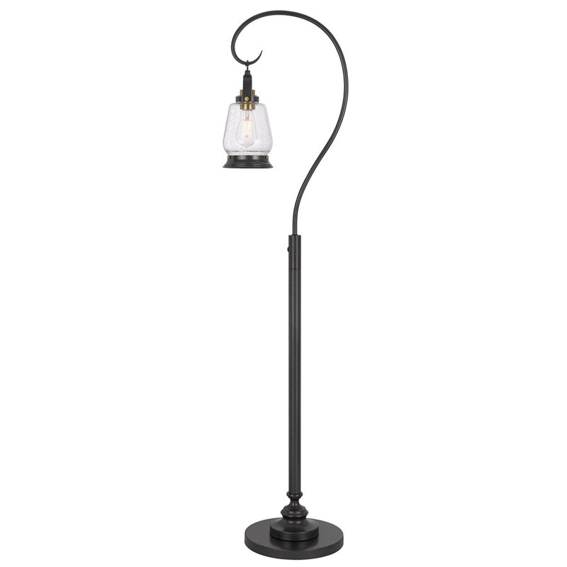 Cal Lighting Terri 1 Lt Floor Lamp, Dark Bronze