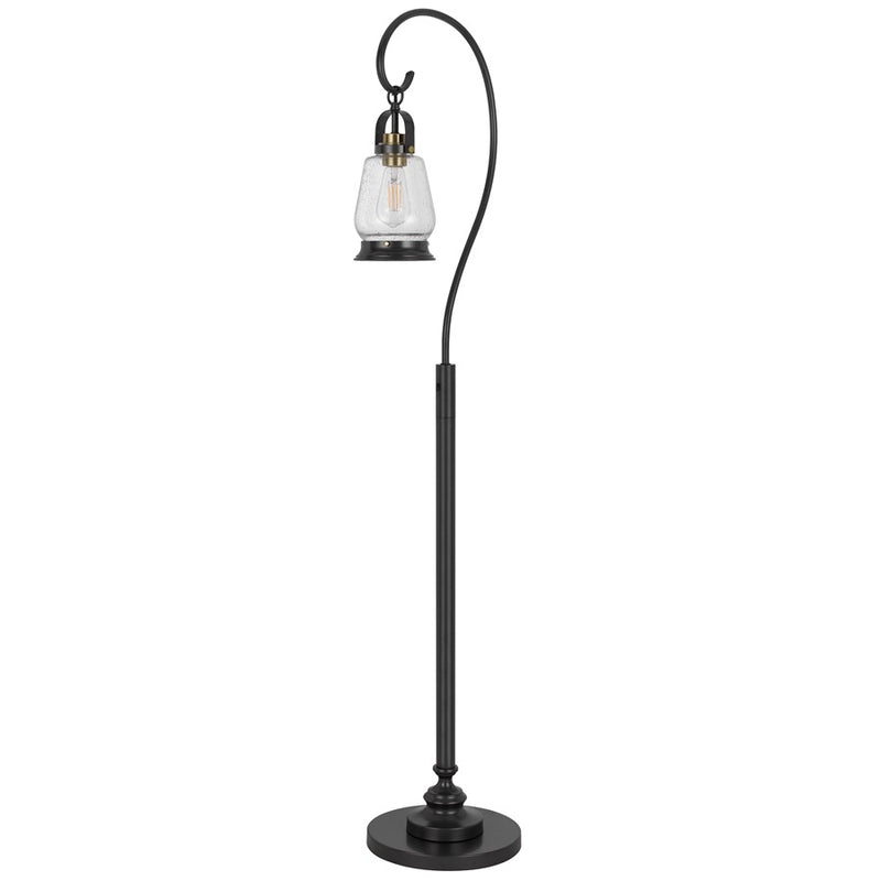 Cal Lighting Terri 1 Lt Floor Lamp, Dark Bronze