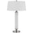 Cal Lighting Pavia 2 Lt Table Lamp, Fluted frosted Glass/Steel - BO-3222TB