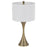Cal Lighting Imola 1 Lt Table Lamp, Antique Brass