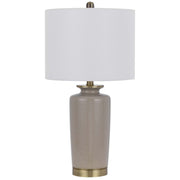 Cal Lighting Modica 1 Lt Table Lamp, Sand/Antique Brass - BO-3227TB