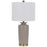 Cal Lighting Modica 1 Lt Table Lamp, Sand/Antique Brass - BO-3227TB