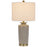 Cal Lighting Modica 1 Lt Table Lamp, Sand/Antique Brass