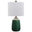 Cal Lighting Crotona 1 Lt Table Lamp, Garden Green - BO-3228TB