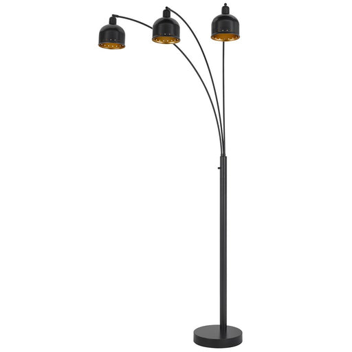 Cal Lighting Lovett 3 Light 86" Floor Lamp, Dark Bronze/Bronze - BO-3231-3-DB
