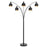 Cal Lighting Lovett 5 Light 86" Floor Lamp, Dark Bronze/Bronze