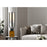 Cal Lighting Woodsmere 1 Light 25" Table Lamp, Black/Wood/Off White