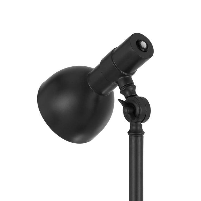 Cal Lighting Allanson 1 Lt 55.5" Floor Lamp, Charcoal Grey