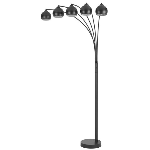 Cal Lighting Carley 5 Light 88" Floor Lamp, Charcoal Grey - BO-3236-5-GR
