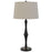 Cal Lighting Salter 1 Light 31" Table Lamp, Black/Brass/Linen - BO-3241TB