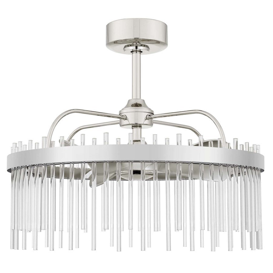 Cal Lighting Anzio Fandelier, Chrome - CF-1007