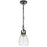 Cal Lighting Kavala 1 Lt Pendants, Black/Antique Brass
