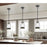 Cal Lighting Kavala 1 Lt Pendants, Black/Antique Brass