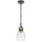 Cal Lighting Kavala 1 Lt Pendants, Black/Antique Brass