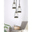 Cal Lighting Kavala 1 Lt Pendants, Black/Antique Brass