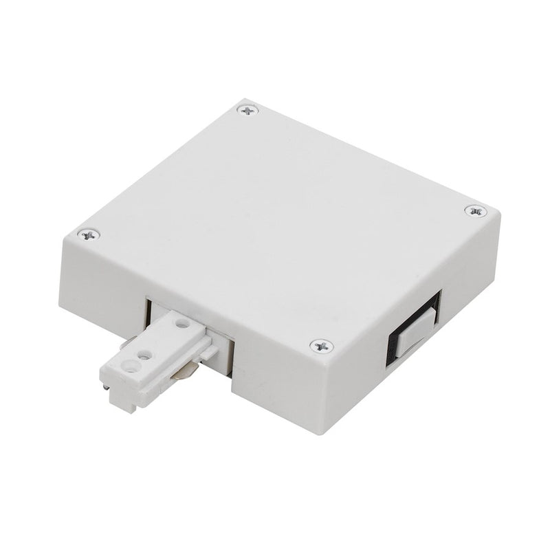 Cal Lighting 7-5 AMP Current Delimiter, Single Live End, White - HT-100-7-5A-WH