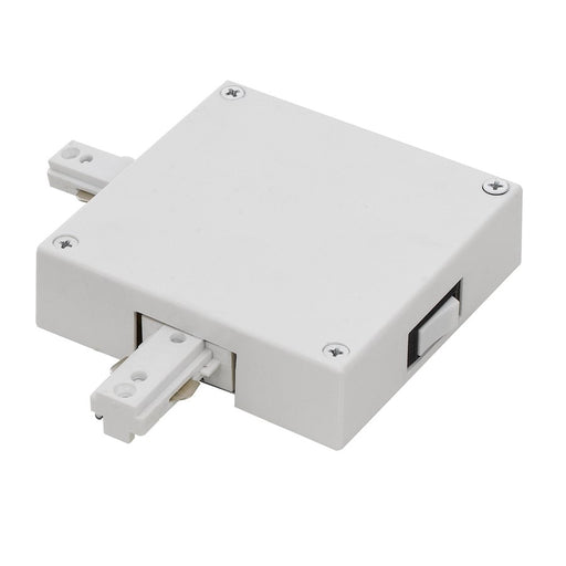 Cal Lighting 7-5A current delimiter, Double Live End Left, WH - HT-102-7-5A-WH