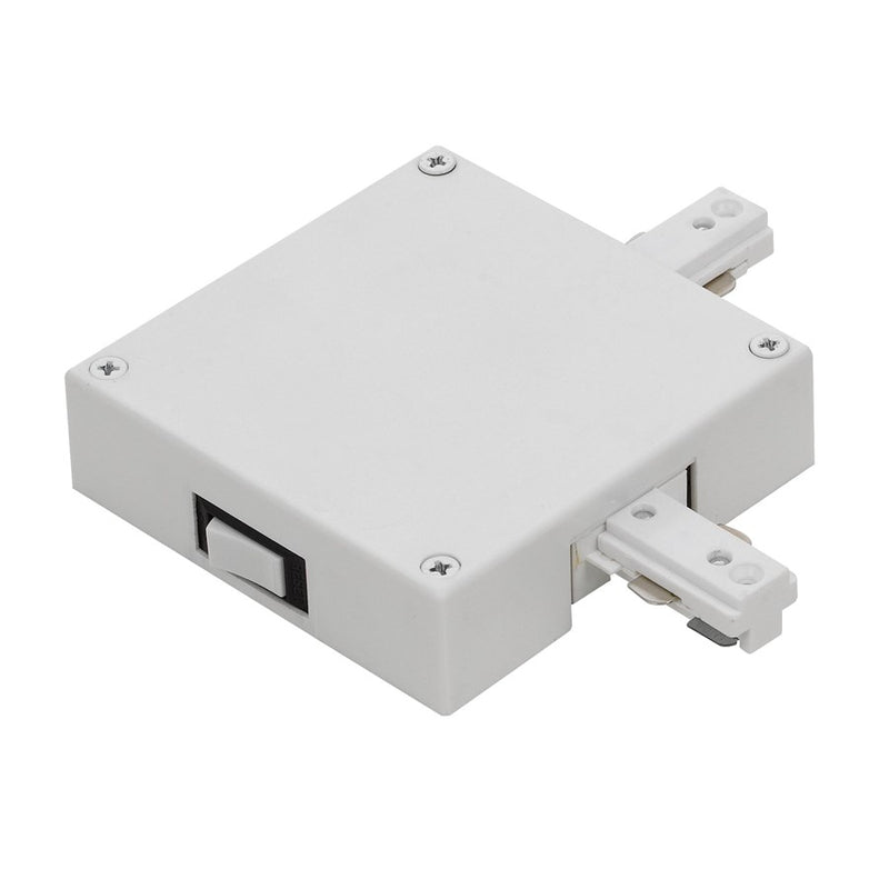 Cal Lighting 7-5A current delimiter, Double Live End Right, WH - HT-103-7-5A-WH