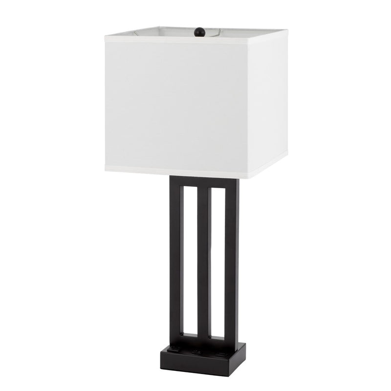 Cal Lighting Cachann 1 Lt Stand Lamp, Antique Bronze