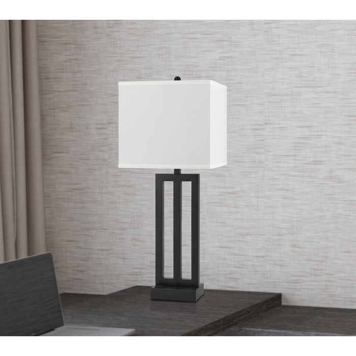 Cal Lighting Cachann 1 Lt Stand Lamp, Antique Bronze