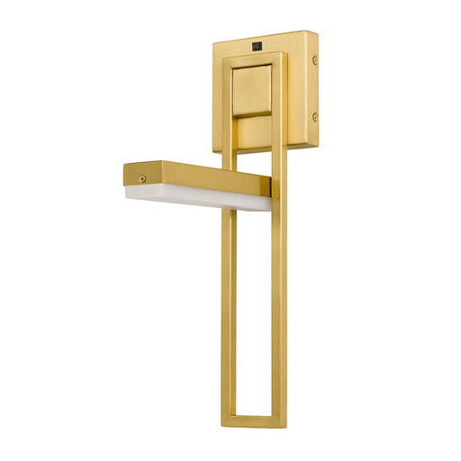 Cal Lighting Montilla LED Wall Sconce, Satin Gold - LA-8043