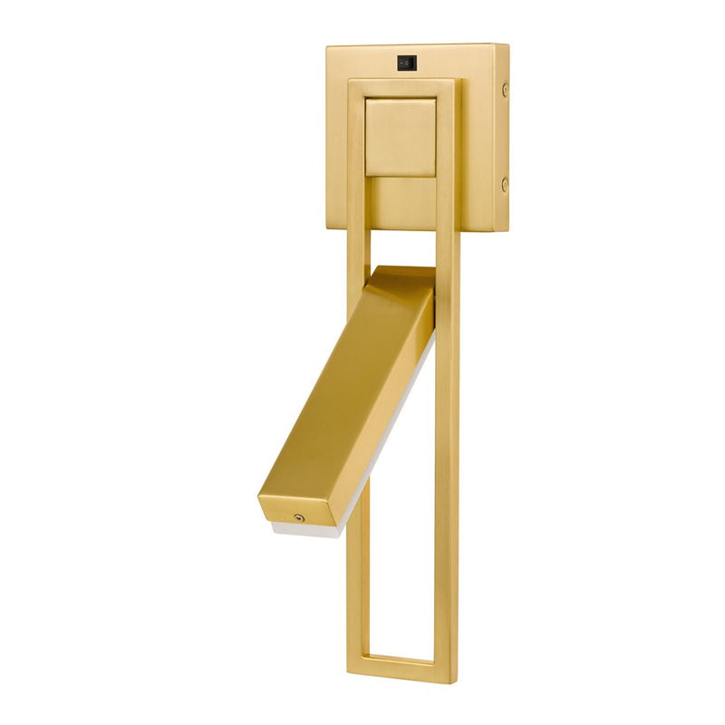 Cal Lighting Montilla LED Wall Sconce, Satin Gold