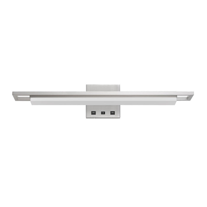 Cal Lighting Newry Desk Wall Sconce, Brushed Steel - LA-8044
