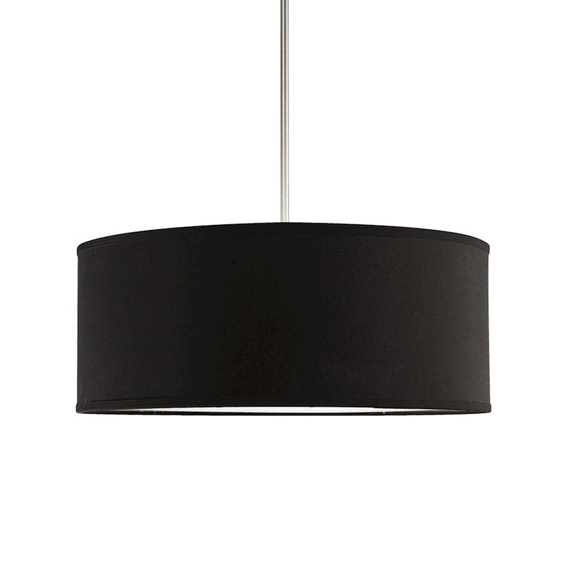 Kuzco Gregory 20in 3-Light Pendant | Modern Black and White Acrylic Diffuser | Dining Room & Kitchen Island | 3 x 60W E26 | Model 41083B