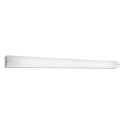 Kuzco Peggy 38in LED Vanity Light | Chrome and Opal Glass | Bathroom Vanity & Damp Location | 3600lm, 3000K, Dimmable, ADA | Model 601004CH-LED