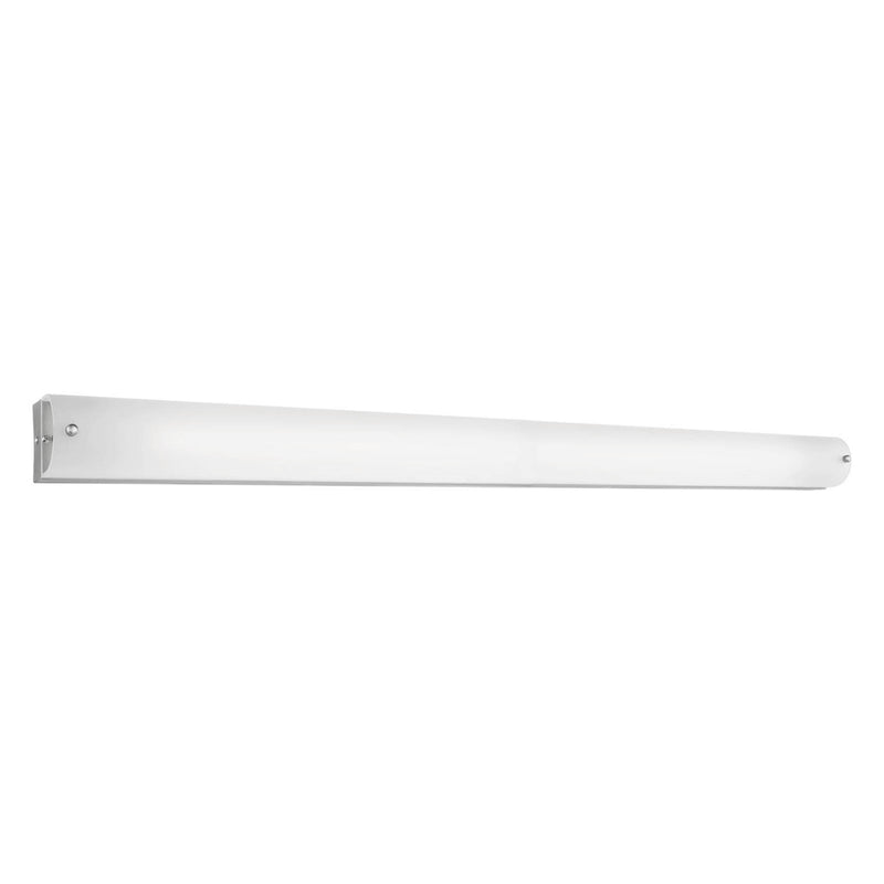 Kuzco Peggy 38in LED Vanity Light | Chrome and Opal Glass | Bathroom Vanity & Damp Location | 3600lm, 3000K, Dimmable, ADA | Model 601004CH-LED