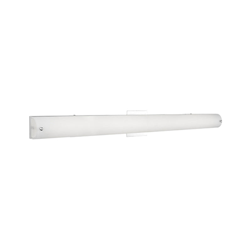 Kuzco Peggy 38in LED Vanity Light | Chrome and Opal Glass | Bathroom Vanity & Damp Location | 3600lm, 3000K, Dimmable, ADA | Model 601004CH-LED