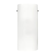 Kuzco Hudson 2-Light 9in Wall Sconce | Modern Opal Glass with Brushed Nickel/Chrome | Bedroom & Hallway Accent Light | Model 60332