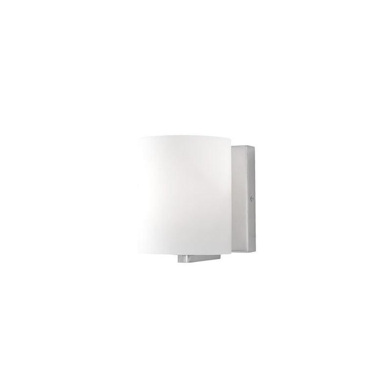 Kuzco Bridgewater 1-Light 5in Vanity Light | Chrome and Opal Glass | Bathroom Vanity | 4.75 x 6 in | Model 70231CH