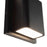 Kuzco Tolan 4" LED All terior Wall/750 Lumens, Black/Clear