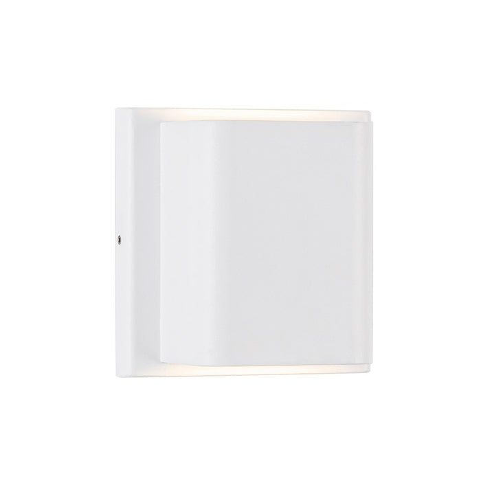 Kuzco Tolan 4" LED All terior Wall/745 Lumens, White/Clear