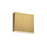 Kuzco Mica 6" LED All terior Wall, Brushed Gold/Frosted Glass - AT6606-BG