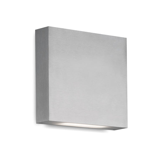 Kuzco Mica 6in 1-Light Wall Sconce | Modern Brushed Nickel and Frosted Glass | Indoor & Covered Patio Accent | 1200lm 3000K Dimmable | Model AT6606-BN