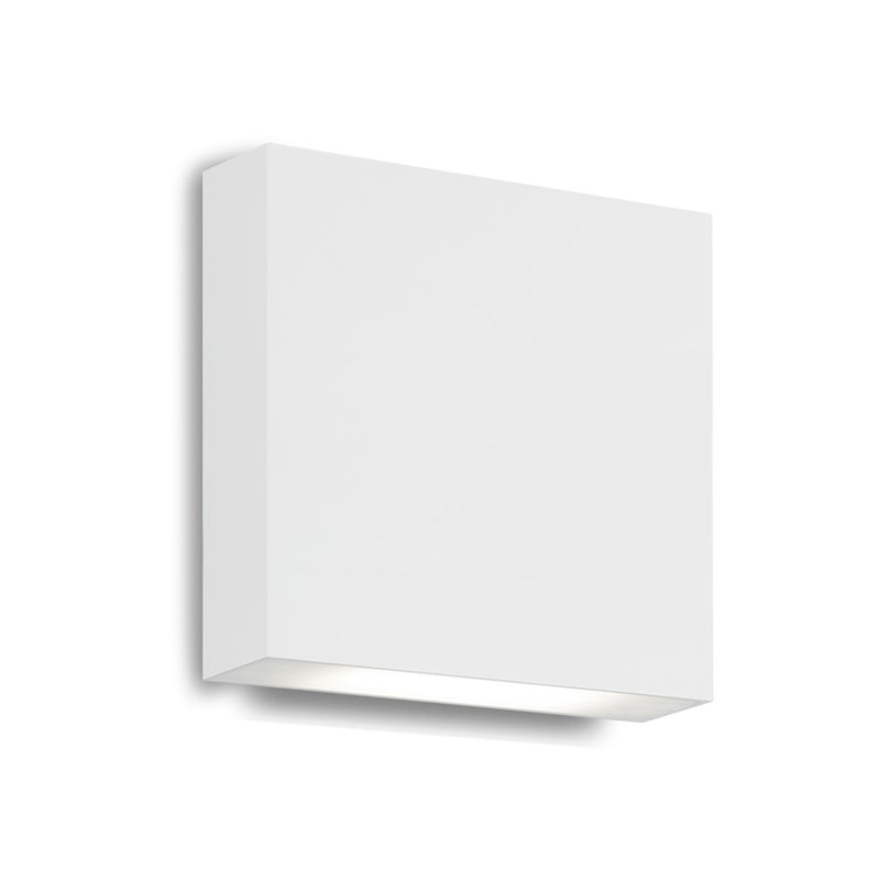 Kuzco Mica 6" LED All-terior Wall Light, White/Frosted Glass - AT67006-WH-UNV