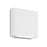 Kuzco Mica 6" LED All-terior Wall Light, White/Frosted Glass - AT67006-WH-UNV