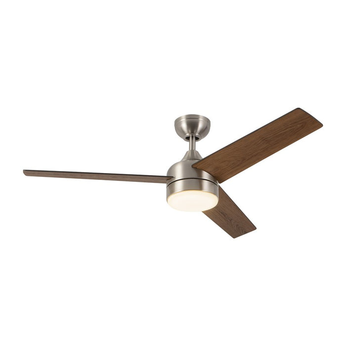 Kuzco Nash 52" Brushed Nickel Reversible, Brushed Nickel