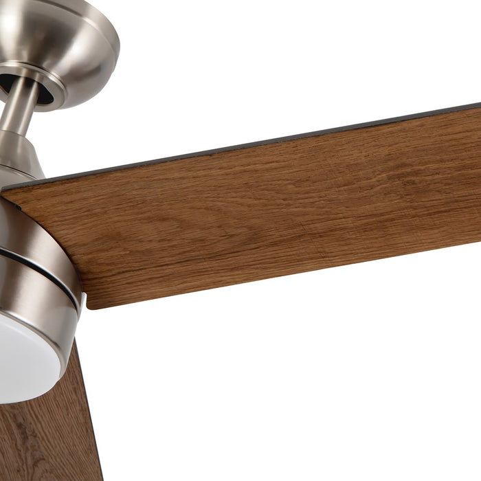 Kuzco Nash 52" Brushed Nickel Reversible, Brushed Nickel