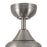 Kuzco Nash 52" Brushed Nickel Reversible, Brushed Nickel