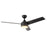 Kuzco Nash 52" Matte Blk reversible blade Ceiling, Matte Blk - CF0716452MB-LKW